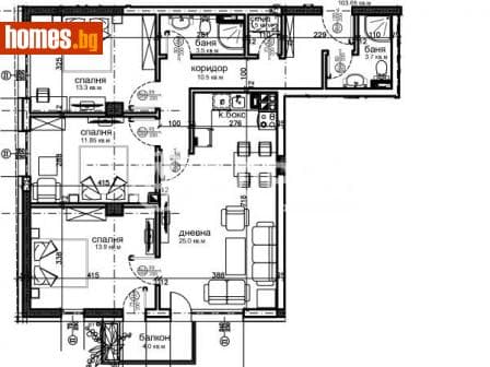 Многостаен, 116m²