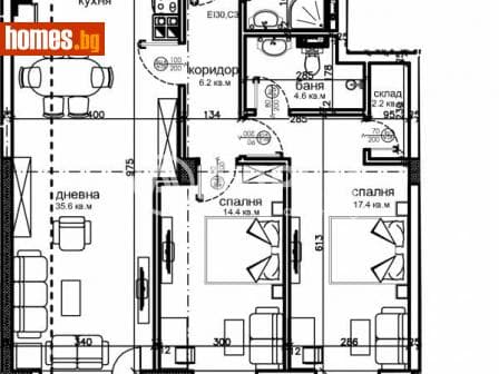 Тристаен, 113m²