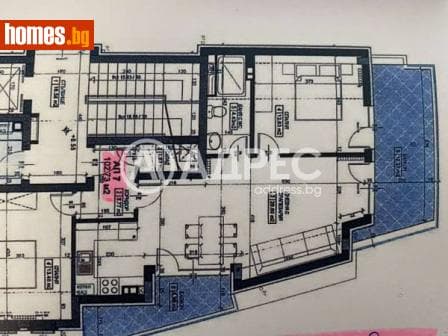 Тристаен, 116m²