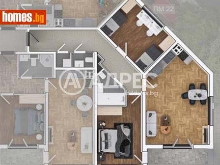 Тристаен, 118m²