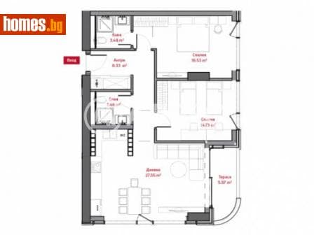 Тристаен, 115m²