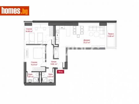 Тристаен, 119m²