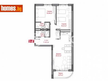 Тристаен, 111m²