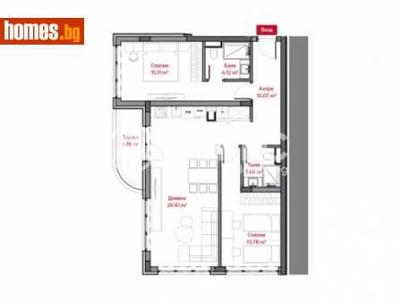 Тристаен, 116m²