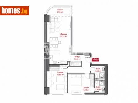 Тристаен, 118m²