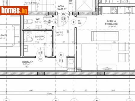 Тристаен, 129m²