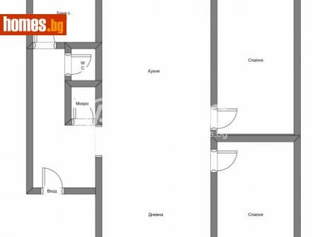 Тристаен, 93m²
