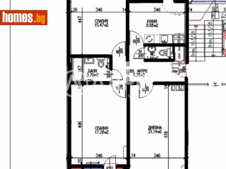 Тристаен, 89m²