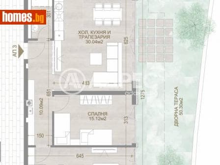 Тристаен, 156m²