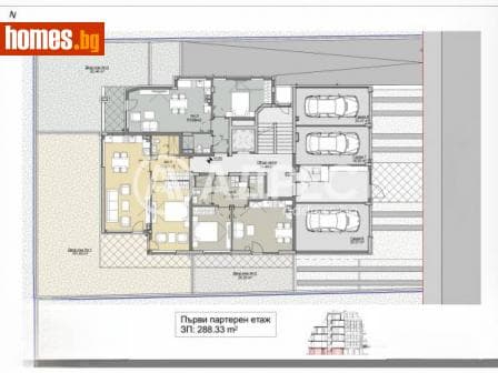Двустаен, 71m²
