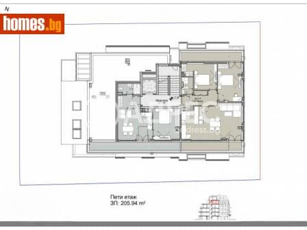 Двустаен, 71m²