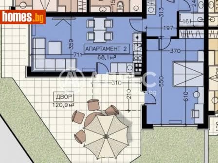 Двустаен, 200m²