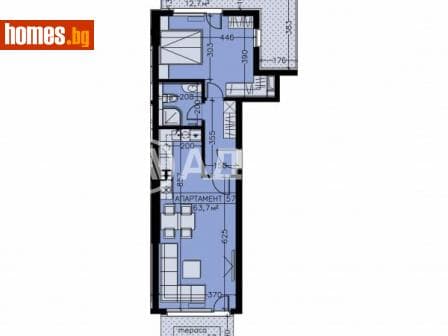 Двустаен, 98m²