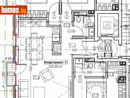 Многостаен, 123m²