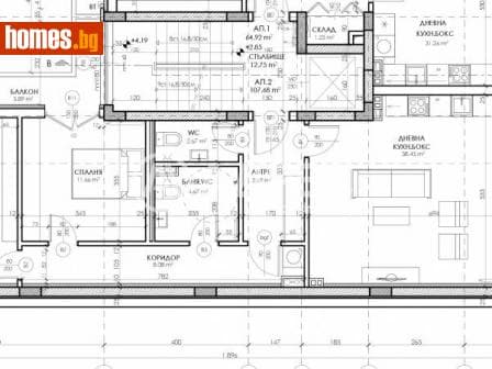 Тристаен, 127m²