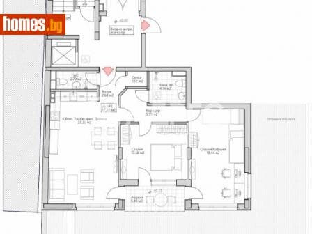 Тристаен, 112m²
