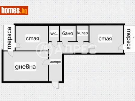 Тристаен, 110m²