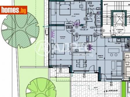 Тристаен, 117m²