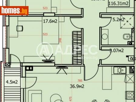 Тристаен, 131m²