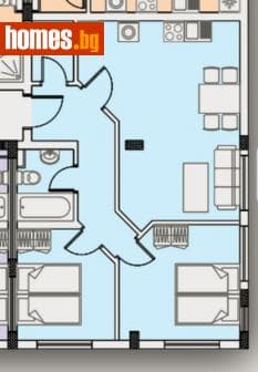 Тристаен, 81m²