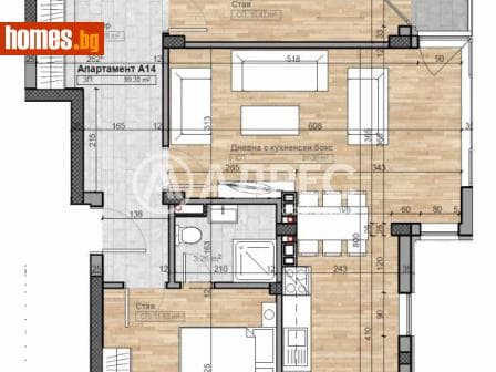 Тристаен, 111m²