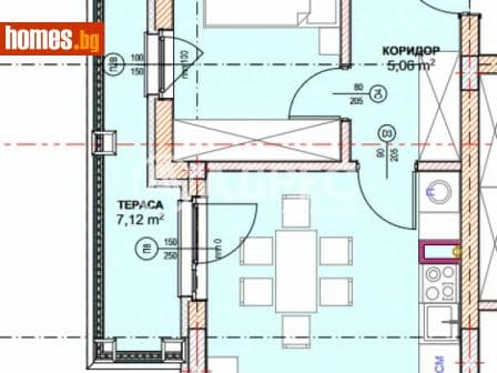 Двустаен, 73m²