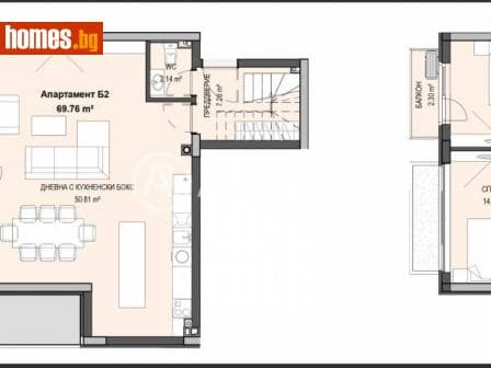 Тристаен, 104m²