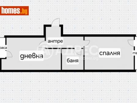Двустаен, 79m²