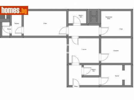 Тристаен, 88m²