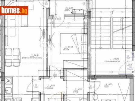 Двустаен, 70m²