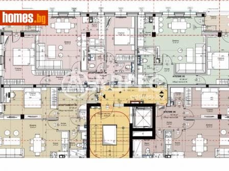 Двустаен, 76m²