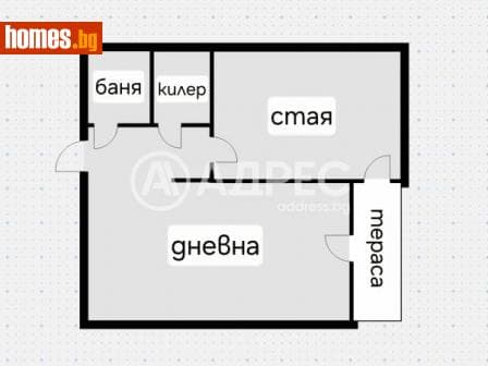 Двустаен, 79m²