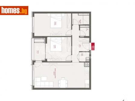 Тристаен, 107m²