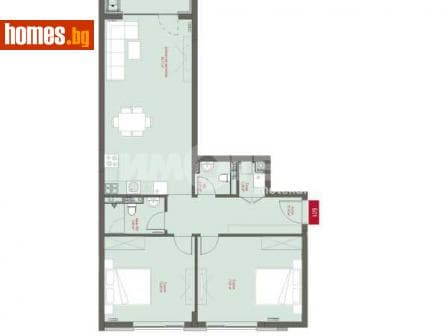Тристаен, 118m²