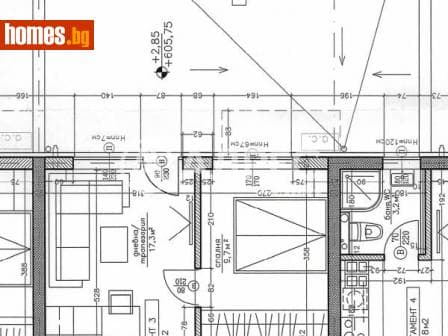 Двустаен, 92m²