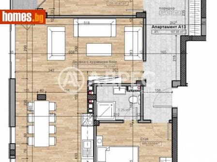 Тристаен, 129m²