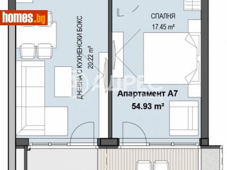 Двустаен, 92m²