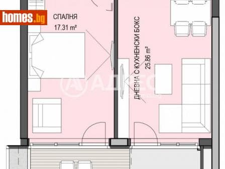 Двустаен, 97m²