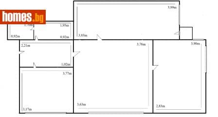 Тристаен, 75m²