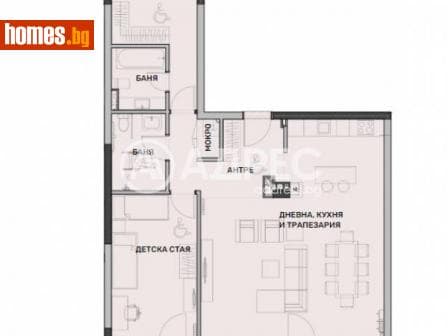 Тристаен, 129m²