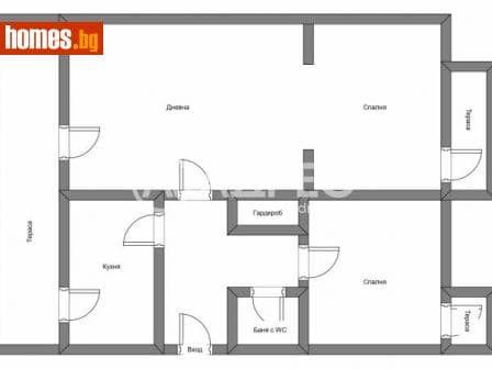 Тристаен, 118m²