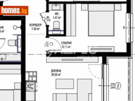 Тристаен, 107m²