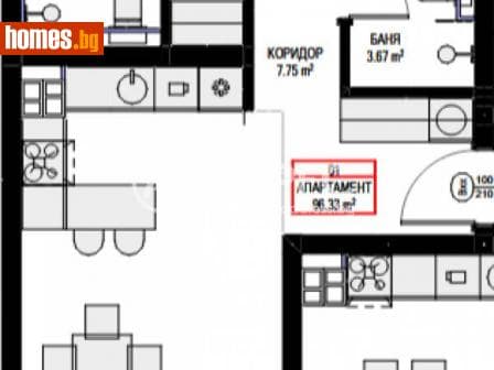 Тристаен, 113m²