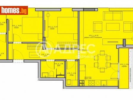 Тристаен, 119m²