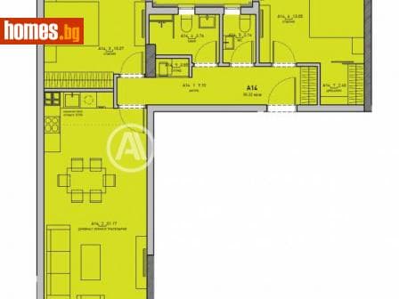 Тристаен, 113m²