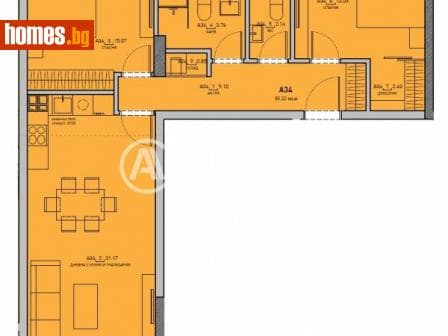 Тристаен, 112m²