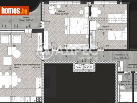 Тристаен, 160m²
