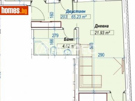 Двустаен, 78m²