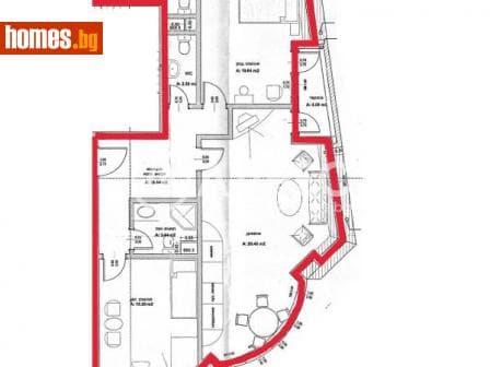 Тристаен, 127m²