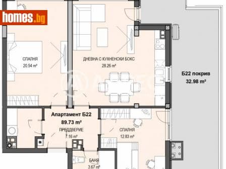 Тристаен, 136m²